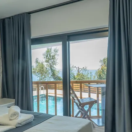 アパート Panorama Pool Duplex 2 Sarandë